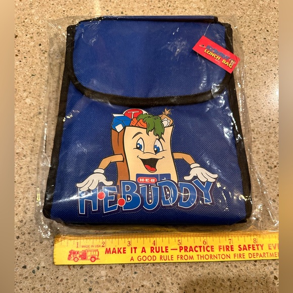 H-E-B HEB Grocery Store H-E-Buddy Kids Soft Sided Lunch Box Bag - Picture 9 of 14